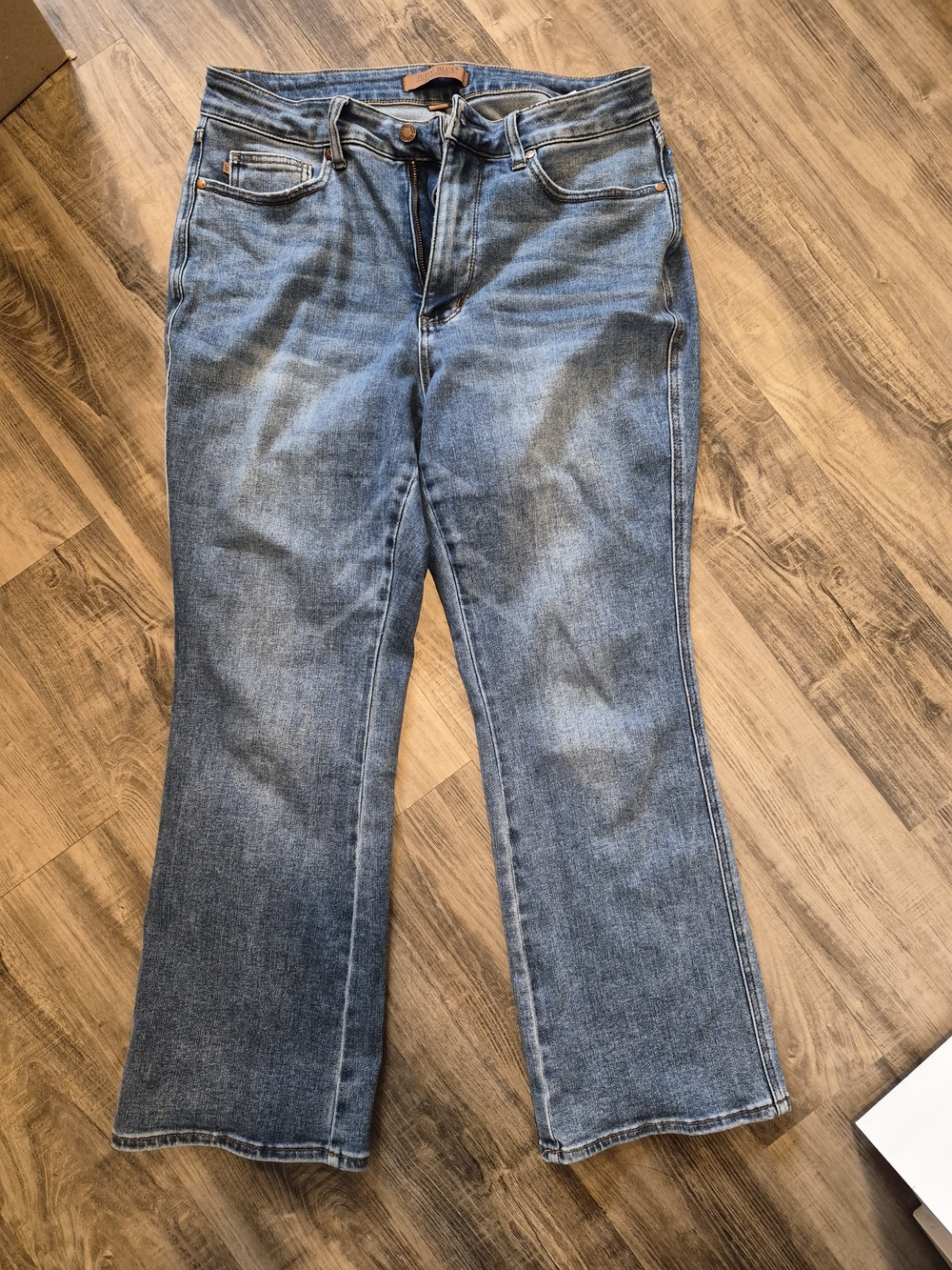 Women's Judy Blue Denim Jeans - Comfort Straight Leg 14w Short
